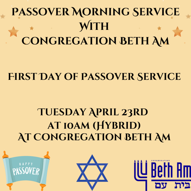 Banner Image for 1st Day Passover Service