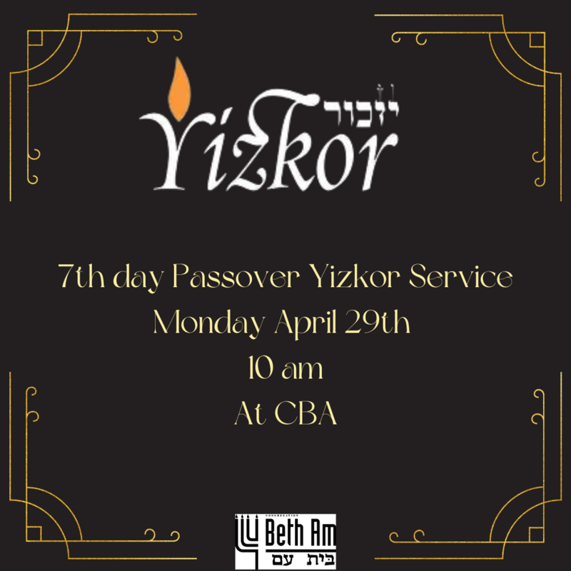 Banner Image for 7th Day Passover Yizkor